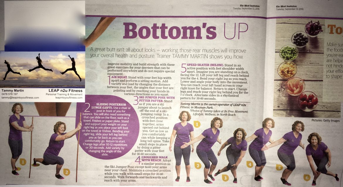 Glutes and More Exercises, Focus on Butts