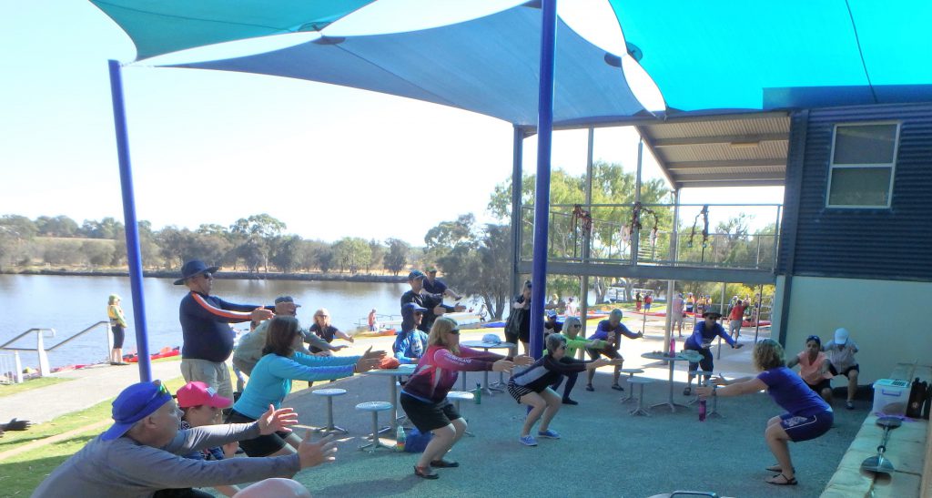 LEAP n2u Fitness 'Optimising Mobility for Paddling Performance' with the Swan River Kayak Meetup
