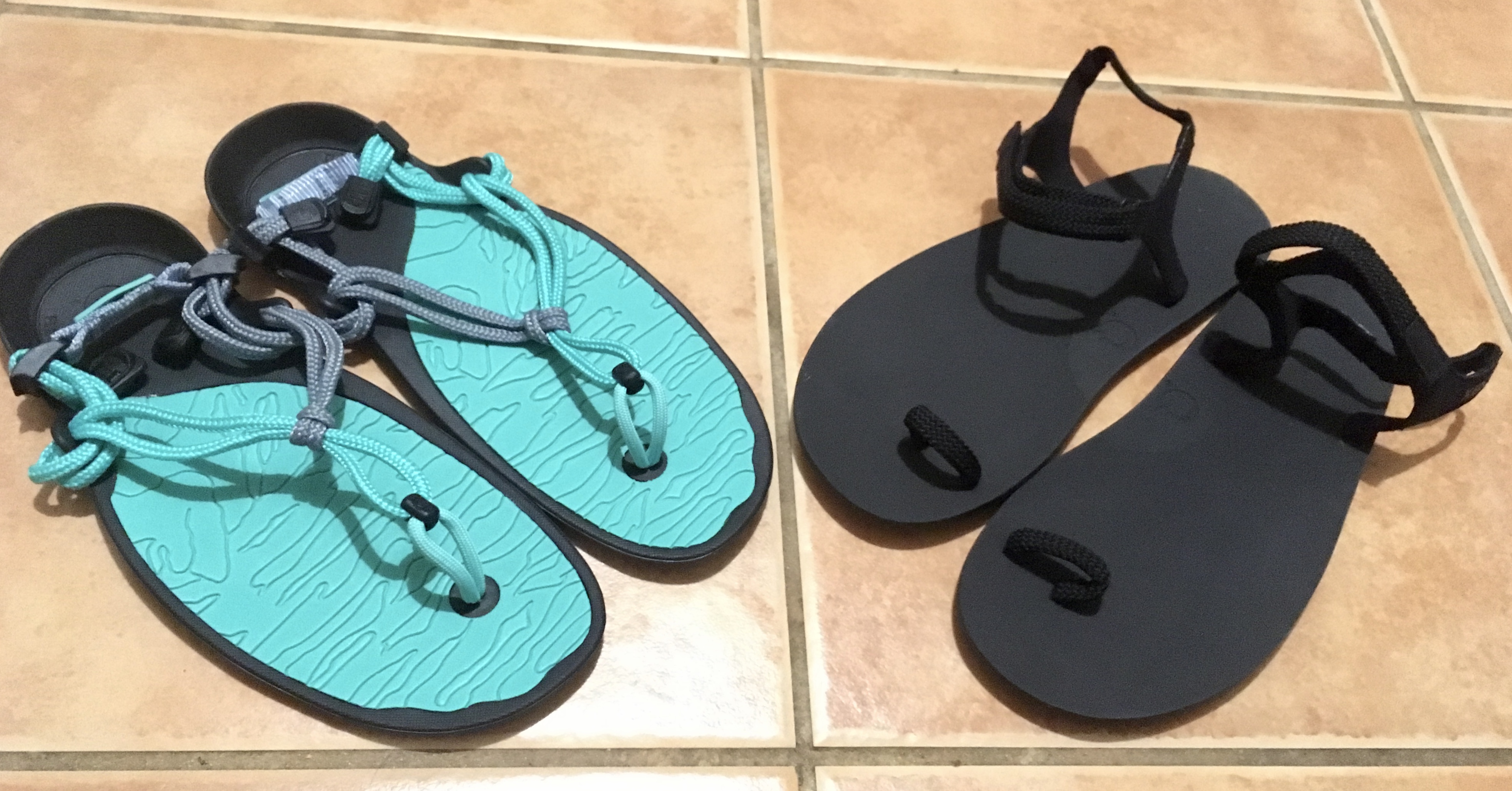 Review barefoot sandals Amuri Cloud and The Jessie