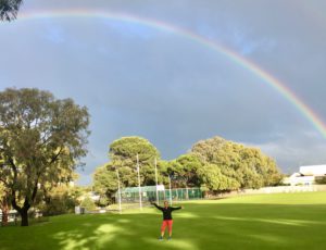 Mosman Park rainbow