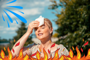 Hydrating tips for hot flash relief